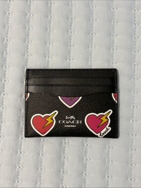 Coach card holder